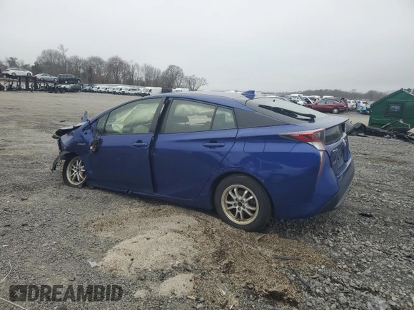2017 Toyota Prius Two with VIN JTDKBRFU1H3540565, listed as a Copart auction lot 49701715 with 162,349 mi miles and Salvage Title. Bid and sale history available at carsss.com. Image 2.