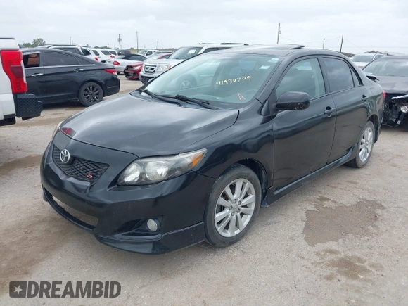 2010 Toyota Corolla with VIN 2T1BU4EE3AC527238, listed as a IAAI auction lot 41970709 with 117,945 mi miles. Bid and sale history available at carsss.com. Image 2.