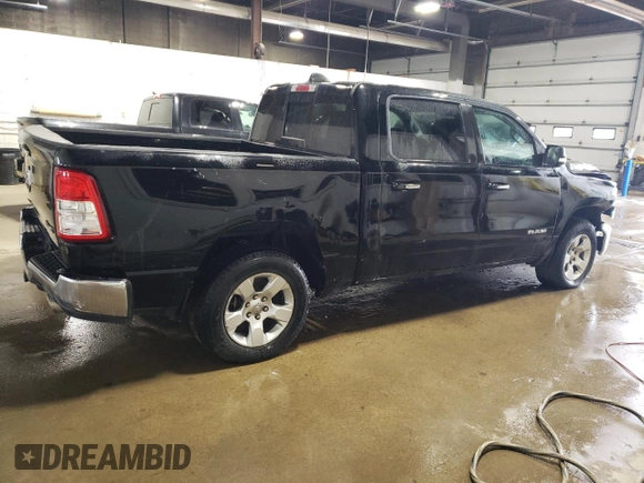 2019 Ram 1500 Big Horn/Lone Star with VIN 1C6SRFFTXKN695717, listed as a Copart auction lot 53876425 with 96,739 mi miles and Clean Title. Bid and sale history available at carsss.com. Image 3.