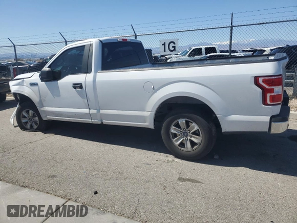 2019 Ford F-150 XL with VIN 1FTMF1CB3KKE81002, listed as a Copart auction lot 48743785 with 119,430 mi miles and Salvage Title. Bid and sale history available at carsss.com. Image 2.