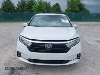 2023 Honda Odyssey Touring with VIN 5FNRL6H88PB079716, listed as a IAAI auction lot 42208628 with 26,679 mi miles and . Bid and sale history available at DreamBid. Image 13.