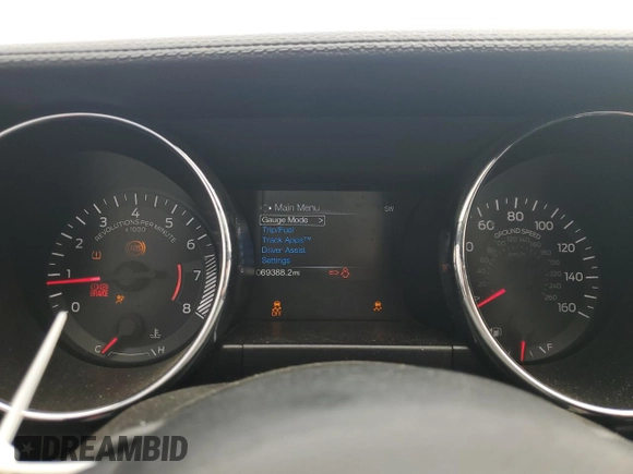 2015 Ford Mustang GT with VIN 1FA6P8CF5F5302681, listed as a Copart auction lot 49631205 with 69,388 mi miles and Salvage Title. Bid and sale history available at carsss.com. Image 9.