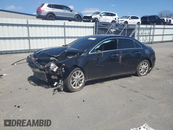 2019 Mercedes-Benz A 220 with VIN WDD3G4FB3KW012643, listed as a Copart auction lot 53323715 with Not Provided miles and Salvage Title. Bid and sale history available at DreamBid. Image 1.