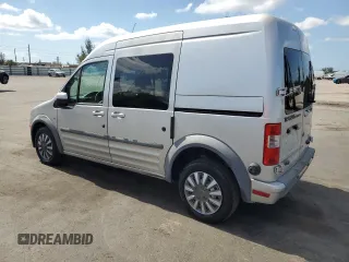 2013 Ford Transit Connect XLT with VIN NM0KS9BN8DT126995, listed as a Copart auction lot 57993055 with 120,842 mi miles and Salvage title. Bid and sale history available at DreamBid. Image 2.