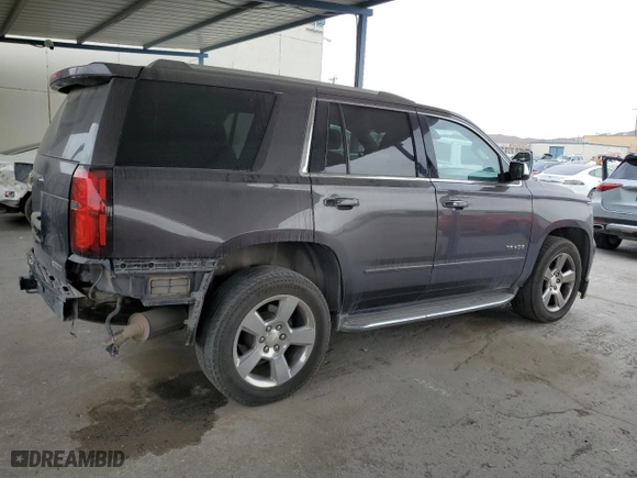 2018 Chevrolet Tahoe Premier with VIN 1GNSCCKC9JR342575, listed as a Copart auction lot 87746435 with 161,056 mi miles and Salvage Title. Bid and sale history available at carsss.com. Image 3.