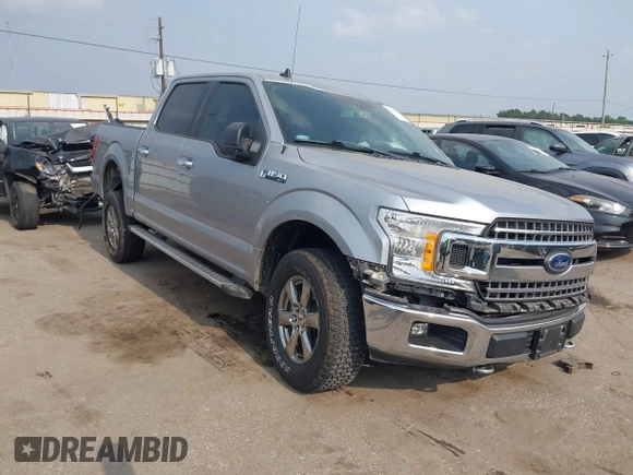 2020 Ford F-150 XL with VIN 1FTEW1E54LKE24160, listed as a IAAI auction lot 42316733 with 83,215 mi miles and . Bid and sale history available at DreamBid. Image 1.