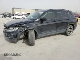 2021 Volkswagen Tiguan S with VIN 3VV0B7AX9MM072172, listed as a Copart auction lot 48933415 with 26,769 mi miles and Salvage Title. Bid and sale history available at DreamBid. Image 1.