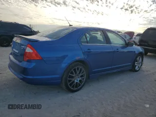 2011 Ford Fusion SPORT with VIN 3FAHP0DC1BR218198, listed as a Copart auction lot 42527465 with 126,250 mi miles and Salvage Title. Bid and sale history available at carsss.com. Image 3.
