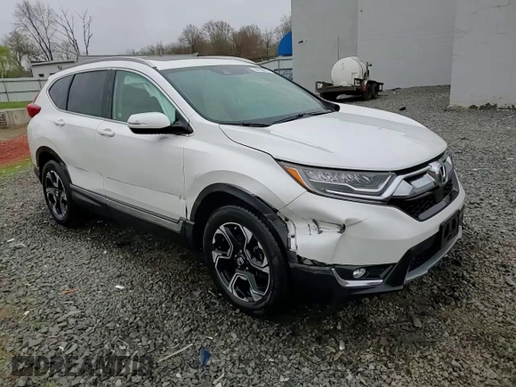 2019 Honda CR-V Touring with VIN 2HKRW2H91KH633732, listed as a Copart auction lot 52750975 with 58,642 mi miles and Salvage Title. Bid and sale history available at carsss.com. Image 14.