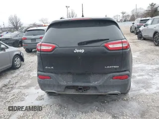 2016 Jeep Cherokee Limited with VIN 1C4PJMDS4GW144205, listed as a IAAI auction lot 41500452 with 129,480 mi miles and . Bid and sale history available at DreamBid. Image 16.