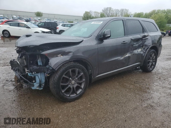 2018 Dodge Durango R/T with VIN 1C4SDJCTXJC219413, listed as a Copart auction lot 55393005 with 148,239 mi miles and Clean title. Bid and sale history available at DreamBid. Image 1.