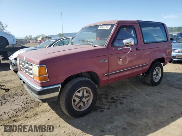 1989 Ford Bronco с VIN 1FMCU14T6KUA53031, выставлен на аукционе Copart как лот 52022285 с пробегом 18 686 миль миль и Чистый • Clean title. История ставок и продаж доступна на DreamBid. Изображение 1.