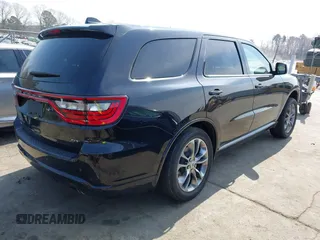 2020 Dodge Durango GT Plus with VIN 1C4RDJDG2LC261531, listed as a IAAI auction lot 41801309 with 88,687 mi miles and . Bid and sale history available at DreamBid. Image 4.
