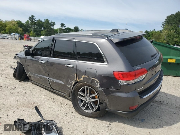 2017 Jeep Grand Cherokee Limited with VIN 1C4RJFBG5HC787443, listed as a Copart auction lot 57476865 with 80,075 mi miles and Salvage title. Bid and sale history available at DreamBid. Image 2.