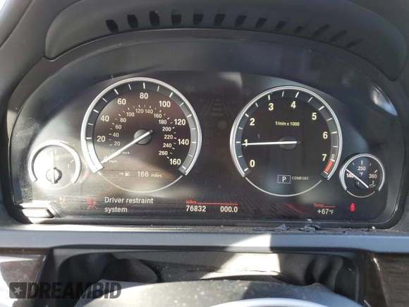 2011 BMW 7 Series 740Li with VIN WBAKB4C58BC573888, listed as a Copart auction lot 78736874 with 76,832 mi miles and Salvage Title. Bid and sale history available at DreamBid. Image 9.