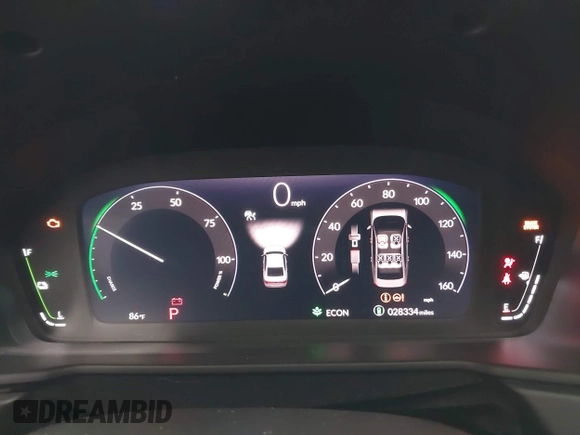 2024 Honda Accord EX-L with VIN 1HGCY2F64RA030186, listed as a IAAI auction lot 42762402 with 28,334 mi miles and . Bid and sale history available at DreamBid. Image 7.