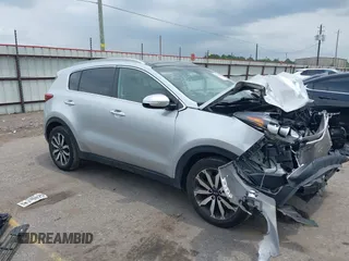 2017 Kia Sportage EX with VIN KNDPN3AC4H7053104, listed as a IAAI auction lot 42426441 with 57,424 mi miles and . Bid and sale history available at DreamBid. Image 1.