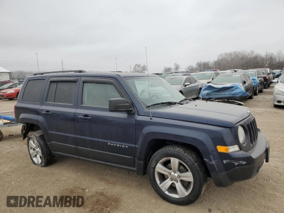 2013 Jeep Patriot Latitude with VIN 1C4NJPFA2DD238409, listed as a Copart auction lot 43657345 with 136,183 mi miles and Salvage Title. Bid and sale history available at carsss.com. Image 4.