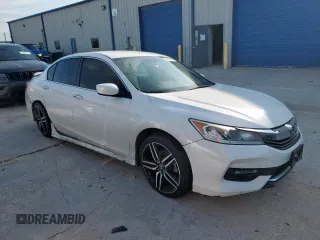2016 Honda Accord Sport с VIN 1HGCR2F56GA145003, выставлен на аукционе Copart как лот 55414625 с пробегом 106 640 миль миль и Списание • Salvage title. История ставок и продаж доступна на DreamBid. Изображение 4.