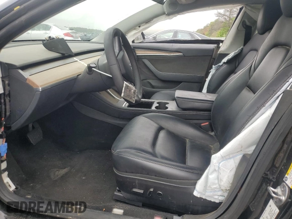 2022 Tesla Model 3 z VIN 5YJ3E1EA9NF285649, wystawiony jako Copart lot #59193635 z przebiegiem Nie podano mil oraz Szkoda całkowita • Salvage title. Historia ofert i sprzedaży dostępna na DreamBid. Obrazek 7.