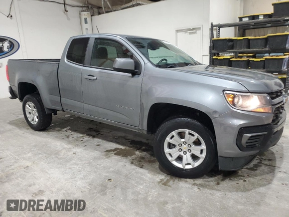 2022 Chevrolet Colorado 2WD LT with VIN 1GCHSCEA3N1155224, listed as a Copart auction lot 54318215 with 58,480 mi miles and Clean Title. Bid and sale history available at carsss.com. Image 4.