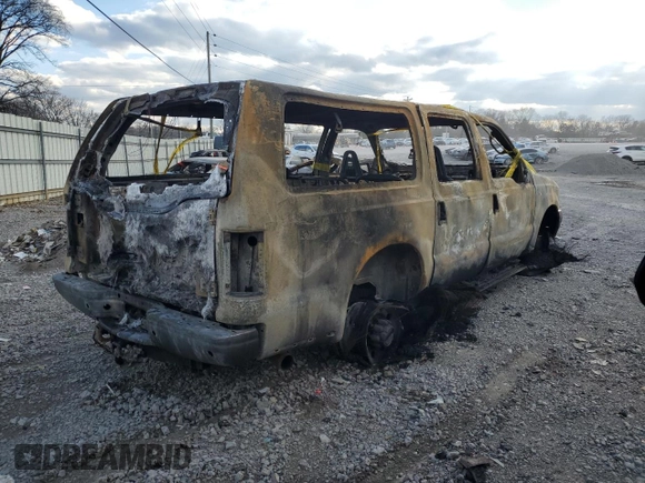 2004 Ford Excursion Special Serv z VIN 1FMSU41P54EA89455, wystawiony jako Copart lot #42097945 z przebiegiem Nie podano mil oraz Nie do naprawy • Non repairable. Historia ofert i sprzedaży dostępna na DreamBid. Obrazek 3.