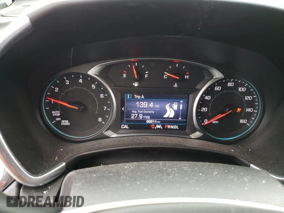 2021 Chevrolet Equinox LT with VIN 3GNAXKEV9ML343373, listed as a Copart auction lot 56510835 with 66,611 mi miles and Salvage title. Bid and sale history available at DreamBid. Image 9.