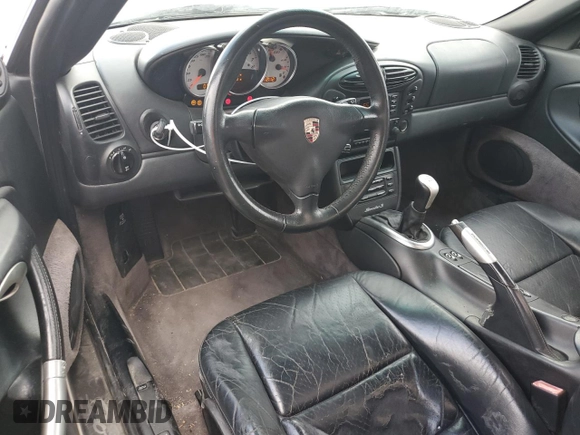 2001 Porsche Boxster S with VIN WP0CB29891U660771, listed as a Copart auction lot 61869675 with 99,065 mi miles and Clean title. Bid and sale history available at DreamBid. Image 8.