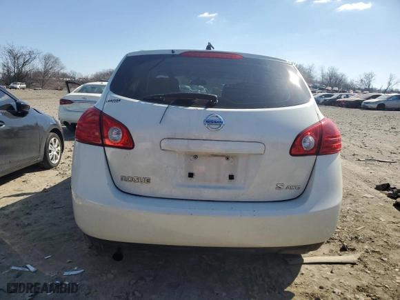 2009 Nissan Rogue S with VIN JN8AS58V29W450517, listed as a Copart auction lot 46247635 with 133,837 mi miles and Clean Title. Bid and sale history available at carsss.com. Image 6.