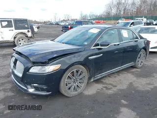 2017 Lincoln Continental Reserve with VIN 1LN6L9NP4H5626625, listed as a IAAI auction lot 41749230 with 154,245 mi miles. Bid and sale history available at carsss.com. Image 2.