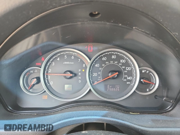 2006 Subaru Legacy Outback Limited with VIN 4S4BP62C467341654, listed as a Copart auction lot 58865145 with 298,826 mi miles and Clean title. Bid and sale history available at DreamBid. Image 9.