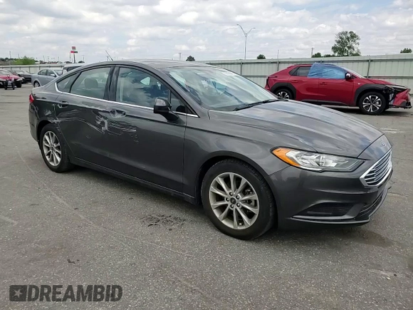 2017 Ford Fusion SE with VIN 3FA6P0H78HR410621, listed as a Copart auction lot 56166245 with 40,514 mi miles and Salvage title. Bid and sale history available at DreamBid. Image 13.