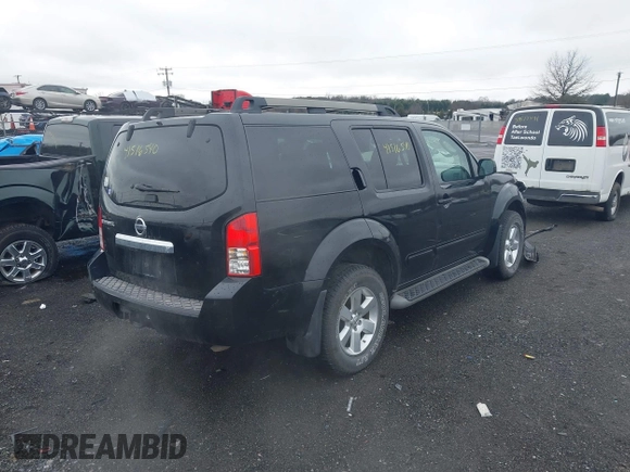 2012 Nissan Pathfinder SV z VIN 5N1AR1NB5CC624434, wystawiony jako IAAI lot #41516540 z przebiegiem 224 882 mil mil oraz . Historia ofert i sprzedaży dostępna na DreamBid. Obrazek 4.