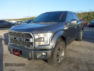2015 Ford F-150 XLT with VIN 1FTEW1EG2FFC78324, listed as a IAAI auction lot 40708845 with 123,939 mi miles. Bid and sale history available at carsss.com. Image 2.