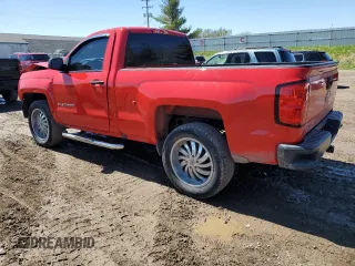 2017 Chevrolet Silverado 1500 LS with VIN 1GCNCNEC0HZ100832, listed as a Copart auction lot 51203504 with 47,220 mi miles and Non Repairable. Bid and sale history available at carsss.com. Image 2.