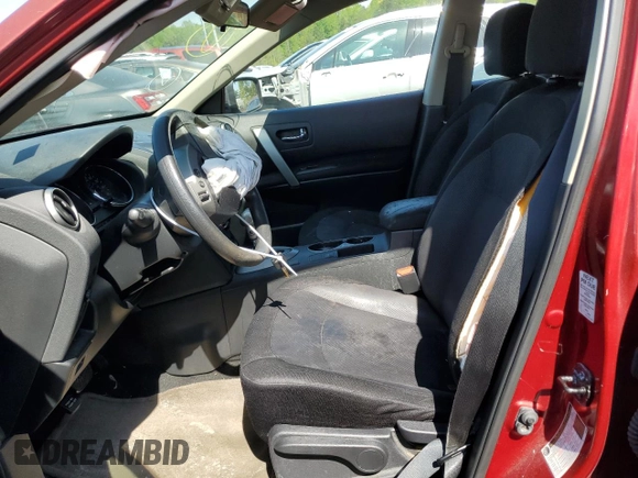 2013 Nissan Rogue S with VIN JN8AS5MT6DW008157, listed as a Copart auction lot 52079355 with 199,578 mi miles and Salvage Title. Bid and sale history available at carsss.com. Image 7.