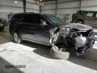 2021 Dodge Durango SXT Plus with VIN 1C4RDJAG2MC544596, listed as a Copart auction lot 54770185 with 56,574 mi miles and Salvage title. Bid and sale history available at DreamBid. Image 4.