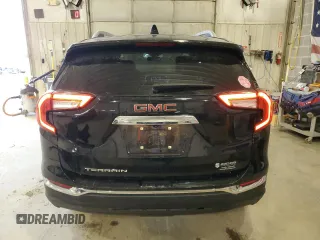 2023 GMC Terrain SLT with VIN 3GKALPEG6PL153896, listed as a Copart auction lot 50389425 with 29,006 mi miles and Salvage title. Bid and sale history available at DreamBid. Image 6.