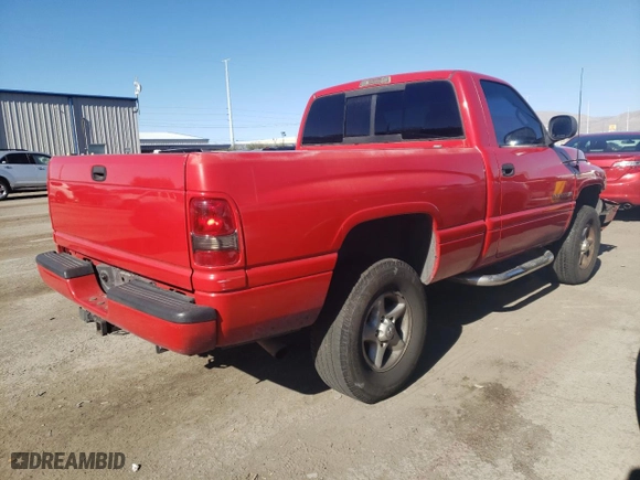 1998 Dodge Ram 1500 with VIN 1B7HF16Z1WS715914, listed as a Copart auction lot 64417274 with 109,165 mi miles and Salvage Title. Bid and sale history available at carsss.com. Image 3.