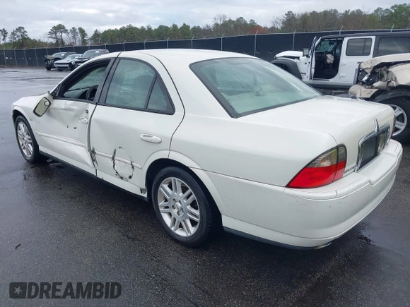 2003 Lincoln LS Sport with VIN 1LNHM87A23Y705985, listed as a IAAI auction lot 41689145 with 168,373 mi miles. Bid and sale history available at carsss.com. Image 3.