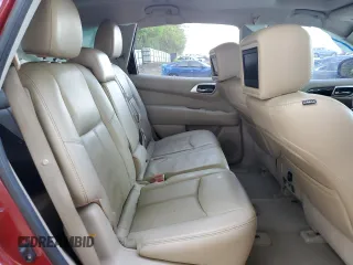 2014 Nissan Pathfinder S with VIN 5N1AR2MM9EC600620, listed as a Copart auction lot 52023385 with 133,788 mi miles and Salvage title. Bid and sale history available at DreamBid. Image 12.