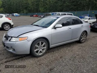 2004 Acura TSX w/Navigation with VIN JH4CL96934C023239, listed as a Copart auction lot 57852475 with 137,279 mi miles and Salvage title. Bid and sale history available at DreamBid. Image 1.