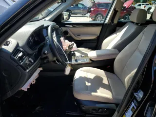 2014 BMW X3 xDrive28i with VIN 5UXWX9C52E0D22262, listed as a Copart auction lot 52397365 with 134,615 mi miles and Salvage Title. Bid and sale history available at DreamBid. Image 7.