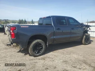 2020 Chevrolet Silverado 1500 LT Trail Boss with VIN 1GCPYFEL9LZ298271, listed as a Copart auction lot 50018135 with 82,666 mi miles and Salvage Title. Bid and sale history available at carsss.com. Image 3.