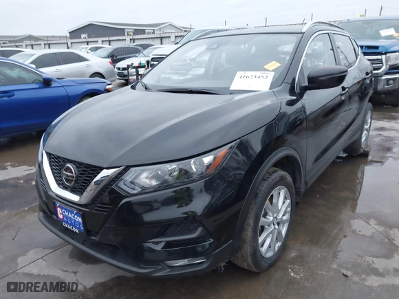 2021 Nissan Rogue Sport SV with VIN JN1BJ1BV7MW572919, listed as a IAAI auction lot 41623452 with 20,928 mi miles. Bid and sale history available at carsss.com. Image 21.