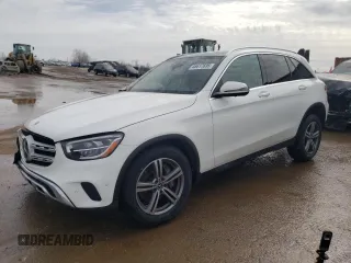 2022 Mercedes-Benz GLC 300 with VIN W1N0G8EB8NV352072, listed as a Copart auction lot 46617695 with 32,124 mi miles and Salvage Title. Bid and sale history available at DreamBid. Image 1.