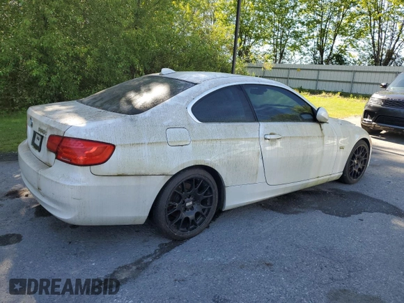 2011 BMW 3 Series 328i with VIN WBAKE5C52BE755457, listed as a Copart auction lot 59230725 with Not provided miles and Clean title. Bid and sale history available at DreamBid. Image 3.