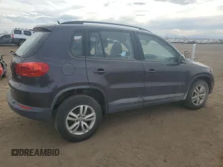 2016 Volkswagen Tiguan S z VIN WVGAV7AX6GW588063, wystawiony jako Copart lot #49254085 z przebiegiem 138 929 mil mil oraz Czysty tytuł • Clean title. Historia ofert i sprzedaży dostępna na DreamBid. Obrazek 3.