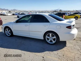2008 Mazda 6 i Sport VE with VIN 1YVHP80C985M32697, listed as a Copart auction lot 46066365 with 220,856 mi miles and Salvage Title. Bid and sale history available at carsss.com. Image 2.