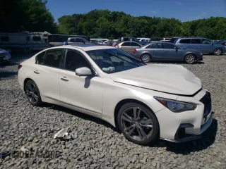 2021 Infiniti Q50 Signature Edition с VIN JN1EV7CR1MM754889, выставлен на аукционе Copart как лот 60595224 с пробегом 29 087 миль миль и Списание • Salvage title. История ставок и продаж доступна на DreamBid. Изображение 4.
